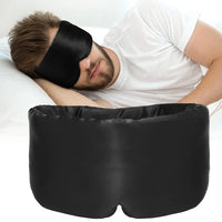 Silk Sleep Mask for Side Sleeper,Eye Mask Sleeping for Women Men 100% Mulberry Silk,Eye Cover for Sleeping with Adjustable Band