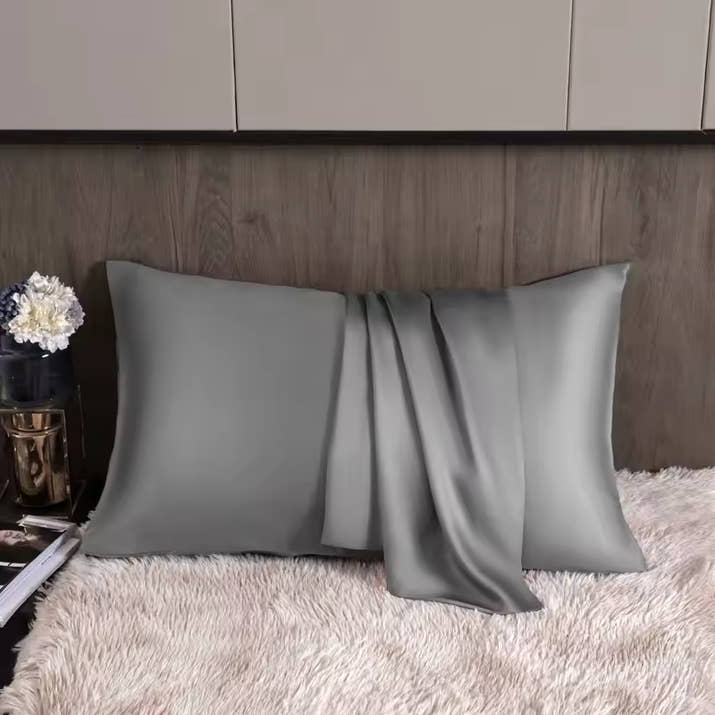 Pure Mulberry Silk Pillowcase 100% Natural Silk Pillow Cover 40*60cm 50*70cm Qeen King Size Pillowcase